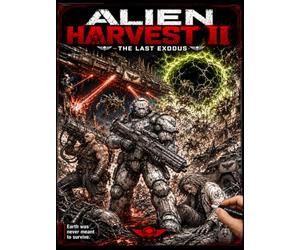 Alien Harvest 2: The Last Exodus: Space Marine Comic Coloring Book