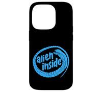 'Alien Inside' Funny Xenomorph Sci-fi Earth Movie Design Custodia per iPhone 14 Pro