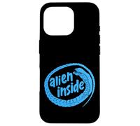 'Alien Inside' Funny Xenomorph Sci-fi Earth Movie Design Custodia per iPhone 16 Pro