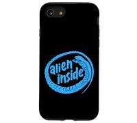 'Alien Inside' Funny Xenomorph Sci-fi Earth Movie Design Custodia per iPhone SE (2020) / 7/8