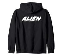 Alien | Orrore Classico Spaventoso Spazio Pianeta Astronave Paura Felpa con Cappuccio