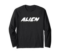 Alien | Orrore Classico Spaventoso Spazio Pianeta Astronave Paura Maglia a Manica