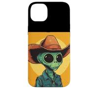 Alien Outlaw per un Wild Space Ride e Cowboys Custodia per iPhone 14 Plus