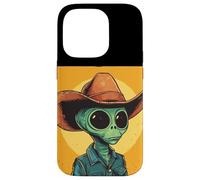 Alien Outlaw per un Wild Space Ride e Cowboys Custodia per iPhone 14 Pro