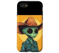 Alien Outlaw per un Wild Space Ride e Cowboys Custodia per iPhone SE (2020) / 7 / 8