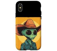 Alien Outlaw per un Wild Space Ride e Cowboys Custodia per iPhone X/XS