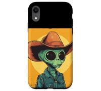 Alien Outlaw per un Wild Space Ride e Cowboys Custodia per iPhone XR