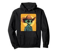 Alien Outlaw per un Wild Space Ride e Cowboys Felpa con Cappuccio