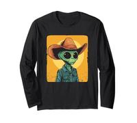 Alien Outlaw per un Wild Space Ride e Cowboys Maglia a Manica