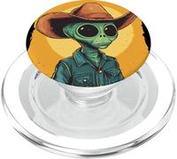 Alien Outlaw per un Wild Space Ride e Cowboys PopSockets PopGrip per MagSafe