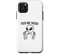 Alien Peace Love Tacos Tee - Funny UFO Food Lover tees Custodia per iPhone 11 Pro Max