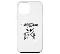 Alien Peace Love Tacos Tee - Funny UFO Food Lover tees Custodia per iPhone 12 mini