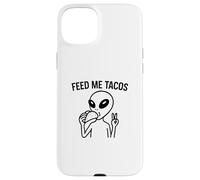 Alien Peace Love Tacos Tee - Funny UFO Food Lover tees Custodia per iPhone 15 Plus