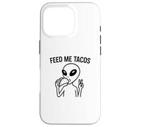 Alien Peace Love Tacos Tee - Funny UFO Food Lover tees Custodia per iPhone 16 Pro