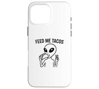 Alien Peace Love Tacos Tee - Funny UFO Food Lover tees Custodia per iPhone 16 Pro Max