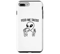 Alien Peace Love Tacos Tee - Funny UFO Food Lover tees Custodia per iPhone 7 Plus/8 Plus