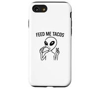 Alien Peace Love Tacos Tee - Funny UFO Food Lover tees Custodia per iPhone SE (2020) / 7/8