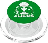 Alien Peace Sign Graphic Extraterrestre Art PopSockets PopGrip per MagSafe