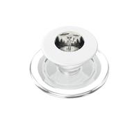 Alien Peace Sign UFO Foresta Spazio Fantascienza Fan Alien Lover PopSockets PopGrip per MagSafe