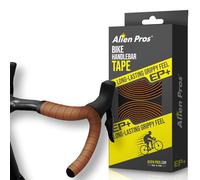 Alien Pros Nastro Manubrio Bici Marrone Nuovo Modello EP+ (Set di 2) - Avvolgi la Tua Bici per Una Guida Comoda e Fantastica - Migliora la Presa della Bici