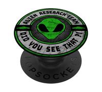 Alien Research Team | NHI Aliens UAPs Orbs Extraterrestrial PopSockets PopGrip Adesivo