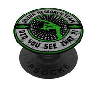 Alien Research Team | NHI Aliens UAPs Orbs Extraterrestrial PopSockets PopGrip Adesivo