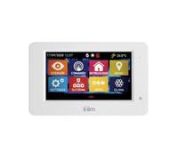 Alien/SB Interfaccia utente Touch Screen 4,3" su I-Bus. Lettore di prossimit, sensore di temperatura ambiente, microfono ed altoparlante integrati. Interfaccia USB. Allogiamento per SD card. Cronoterm