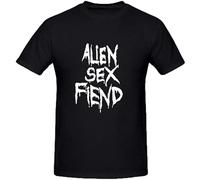 Alien Sex Fiend all Our Yesterdays Tee Shirts Mens Black S