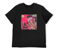 Alien Sex Fiend I Walk The Line T-Shirt Graphic Tee Printed Top Mens Black Shirt XL