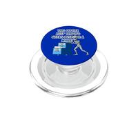 Alien Spingere Top-Secret UFO File Divertente Sci Fi Grafica PopSockets PopGrip per MagSafe