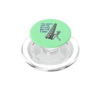 Alien Spingere Top-Secret UFO File Divertente Sci Fi Grafica PopSockets PopGrip per MagSafe
