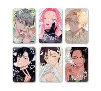 Alien Stage Idol Serie 6 carte da collezione uniche, licenza ufficiale Anime ALNST Merch per fan e collezionisti