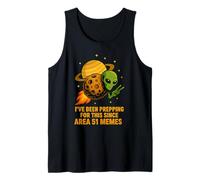 Alien su Interstellar Asteroid per UFO & Area 51 Memes Lover Canotta