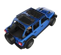 Alien Sunshade Jeep Wrangler JLU (2018-attuale) - Parasole anteriore e posteriore in rete per Jeep JL Unlimited - Blocca UV, vento, rumore, bikini JLkini Top Cover per Sport, Sport S, Sahara, Rubicon
