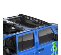 ALIEN SUNSHADE Parasole anteriore in rete per Jeep Wrangler JL dal 2018 in poi, per Jeep Wrangler 2 o 4 porte JL e JLU Unlimited