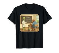 Alien Teaching Bigfoot Sasquatch Outdoor Teacher Maglietta