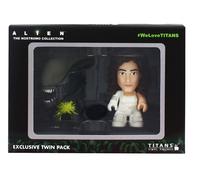 Alien Titan Figura In Vinile 3" 2-Pack: Ripley Pre-Tuta & Alien Acido
