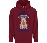 Alien UFO I Want To Be Leaving Uomo Felpa