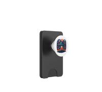Alien UFO Space Ship Fuochi d'artificio Patriottici Vacanze America PopSockets PopWallet per MagSafe