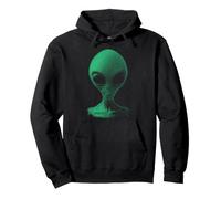 Alien UFO Visit Area 51 Extraterrestrial Species Planet Felpa con Cappuccio