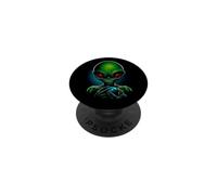 Alien UFO Visit Area 51 Extraterrestrial Species Planet PopSockets PopGrip Adesivo