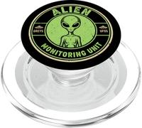 Alien Unità di Monitoraggio Divertente Mito UFO Alieno PopSockets PopGrip per MagSafe