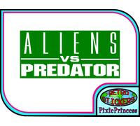 Alien Vs Predator AVP B Adesivo Ripley Poster Arredo Murale in Vinile per Camera