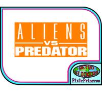 Alien Vs Predator AVP B Adesivo Ripley Poster Arredo Murale in Vinile per Camera