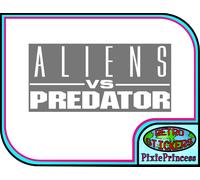 Alien Vs Predator AVP B Adesivo Ripley Poster Arredo Murale in Vinile per Camera