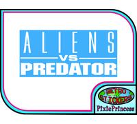 Alien Vs Predator AVP B Adesivo Ripley Poster Arredo Murale in Vinile per Camera