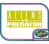 Alien Vs Predator AVP B Adesivo Ripley Poster Arredo Murale in Vinile per Camera