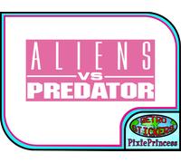 Alien Vs Predator AVP B Adesivo Ripley Poster Arredo Murale in Vinile per Camera