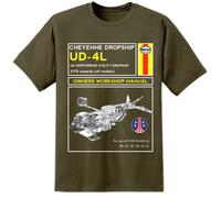 Alieni Cheyenne UD-4L Dropship Riparazione Manuale Uomo T Shirt Nostromo LV426