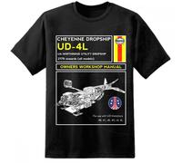 Alieni Cheyenne UD-4L Dropship Riparazione Manuale Uomo T Shirt Nostromo LV426